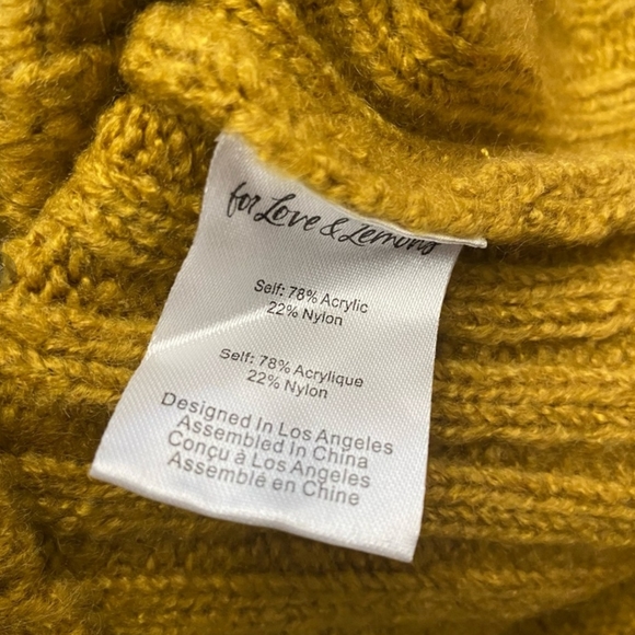 🍋Goldenrod For Love and Lemons Cardigan - Picture 5 of 7